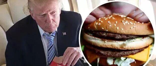 特朗普说不吃垃圾食品能活200岁