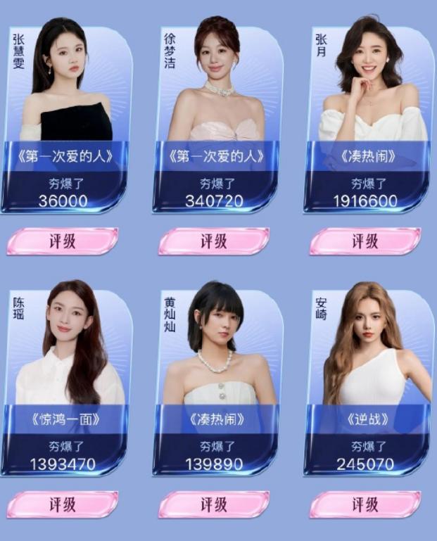浪姐四公小考排名 几家欢喜几家愁