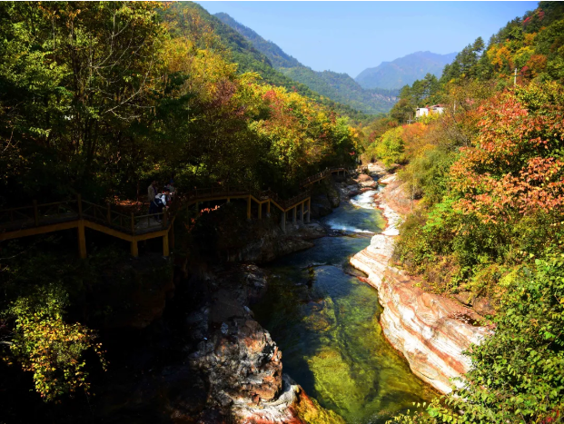 宝鸡黄柏塬“红叶节”邀请你来感受唯美秋景