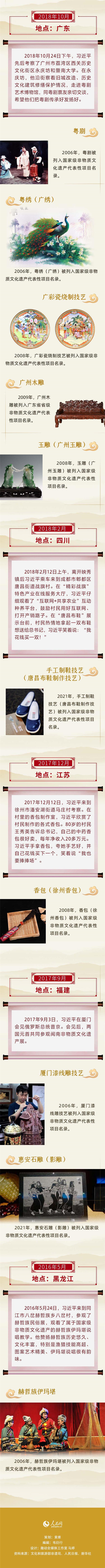 文化和自然遗产日，跟随习近平感悟非遗之美