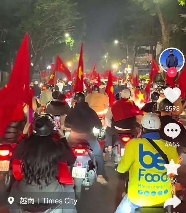 U23国足助眠越南！街头没有人骑摩托炸街 中国男足让越南安静入睡