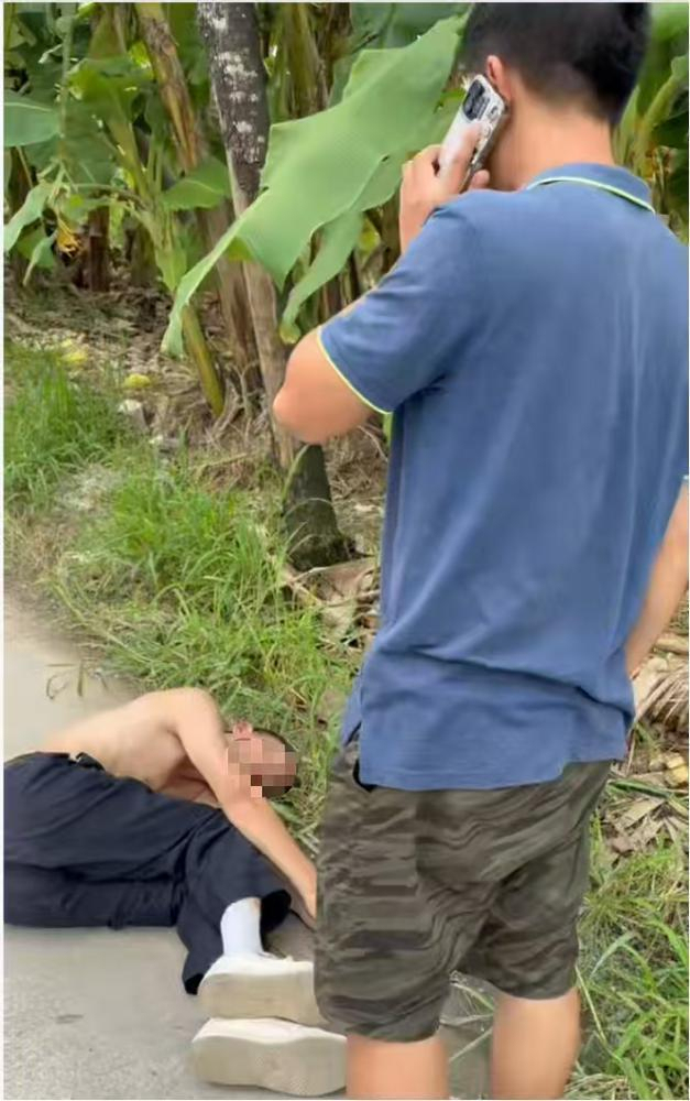 广州退役军人王国梁烈日下跪地救人 续写见义勇为篇章