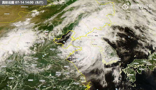 台风巴威中心重回海上 陆地滞留超60小时