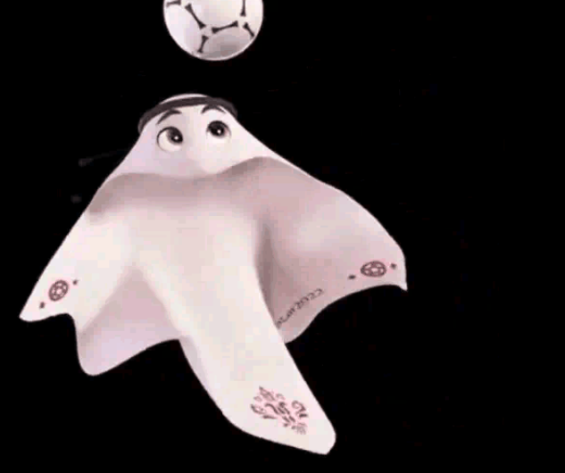 冰墩墩设计师评卡塔尔世界杯吉祥物：可运动可踢球有中东特色