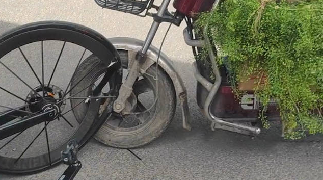 男子骑电动车逆行撞自行车被判全责 赔钱3万多！
