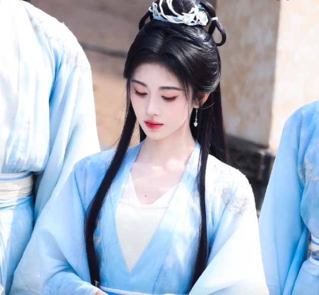 别家站姐拍的鞠婧祎 仿佛从画中走出来的仙子
