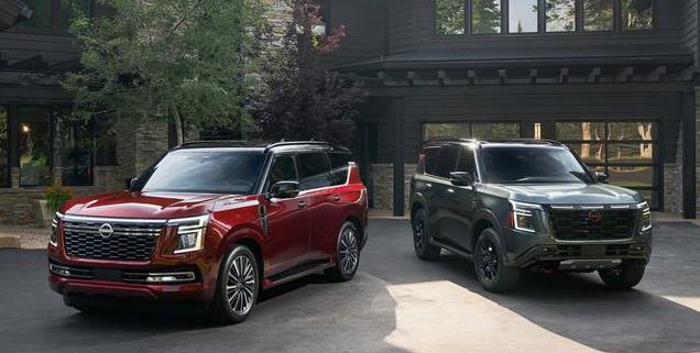 日产真正的杀手锏!43万起,车长超5米3,3.5T 奔驰9AT 空气悬架