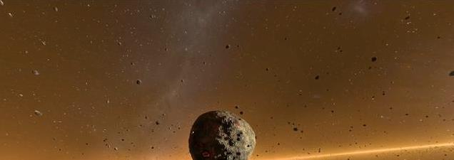 探索灶神星，这颗奇特小行星上拥有太阳系最高山峰，珠峰