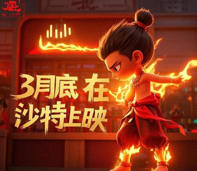 《哪吒2》3月底登陆沙特！全球票房破百亿引热议，影迷热情空前！