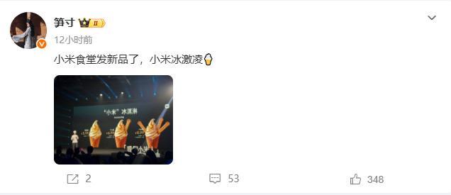 小米冰淇淋延续汽车命名方式 推出三版本售价不同