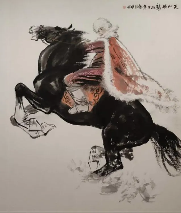 郐振明 | 画面中无论宏大的群像还是细腻的个体,既有开阔的格局,又不失动人的细节