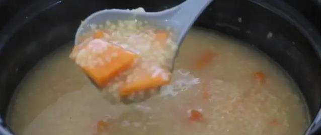 小米粥别直接煮！多加1步，红薯配出香浓味好喝到爆