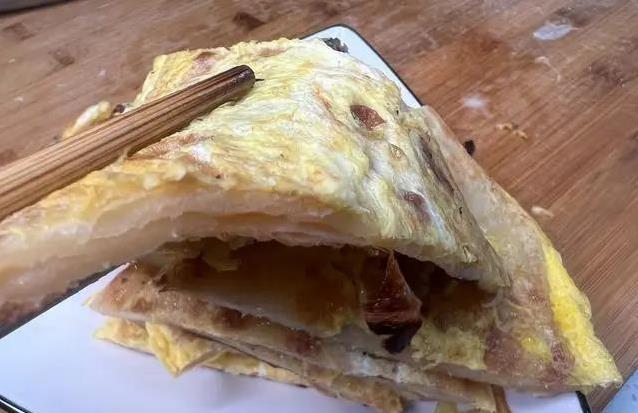 7块钱烫面饼不够吃，自己做金黄多层，香到邻居敲门？