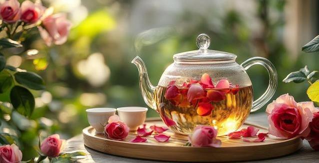路边蒲公英配玫瑰花，养生效果翻倍，你敢信？