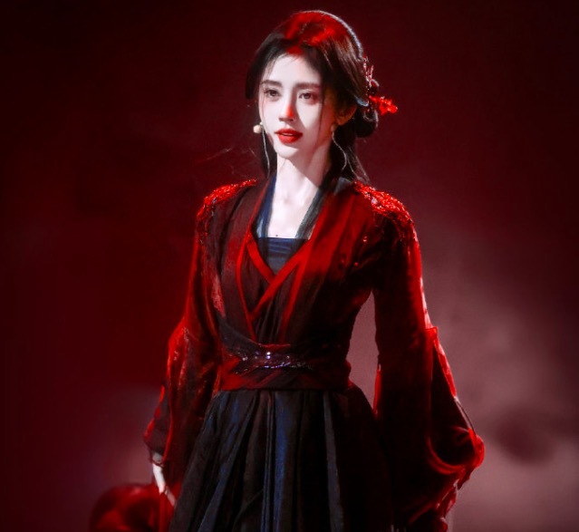 别家站姐拍的鞠婧祎 仿佛从画中走出来的仙子