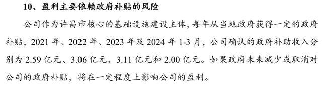 许昌城投：发债3亿“回血”，利润总数负增长的窘境与挑战