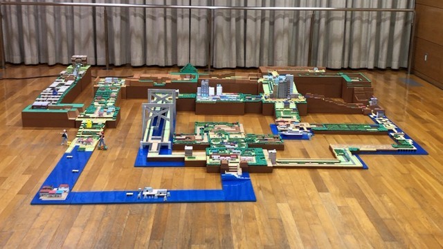 玩家用彩纸还原《宝可梦金银》最初街道 534棵树就花费71小时