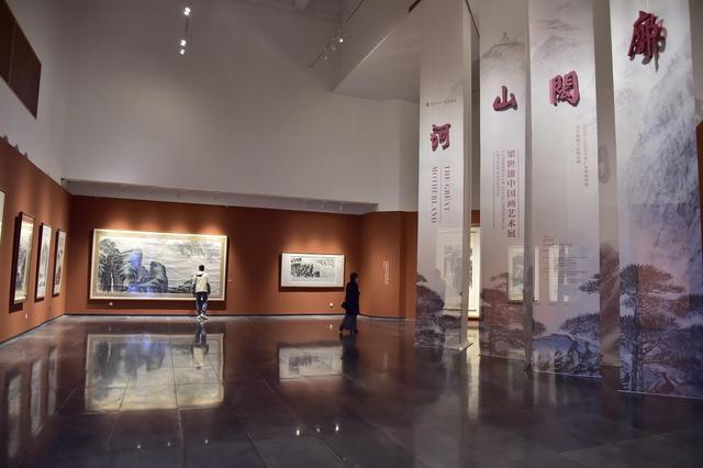 梁世雄中国画艺术展东莞开展 共展出不同时期展品455件持续至12月19日
