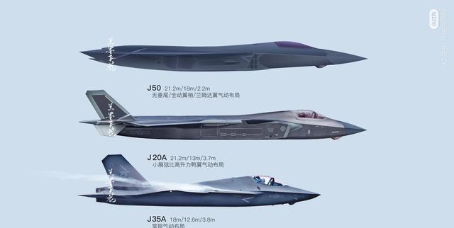 大V：歼-50非常适合上舰 六代机特征显著