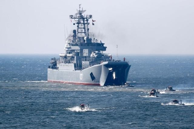 更多证据表明俄登陆舰队将前往黑海，美媒开始担心起乌克兰来