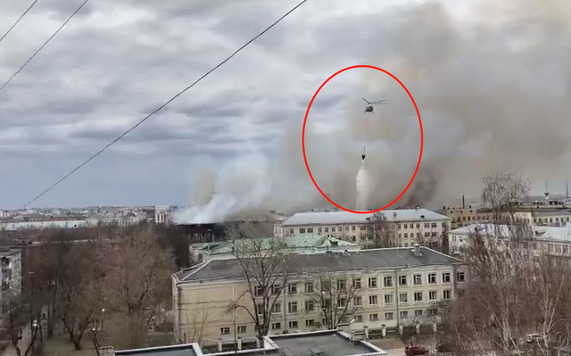 俄空天军研究院突发大火：数十人伤亡 有人跳楼逃生