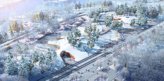 北京冬奥公园42公里马拉松路线基本建成：沿途六大景观节点