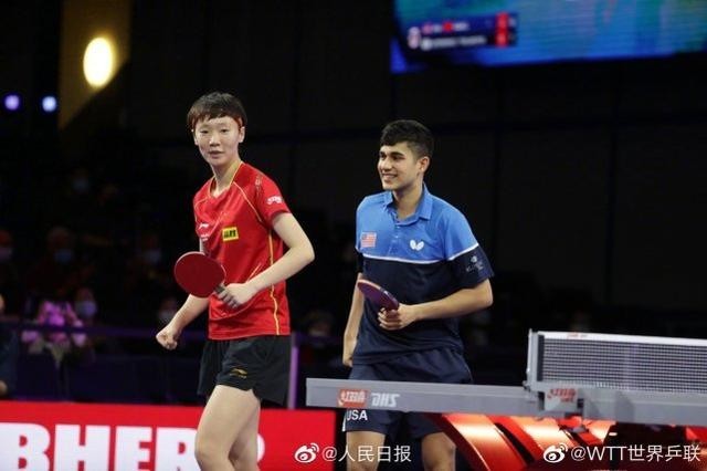 世乒赛两对中美组合均获开门红