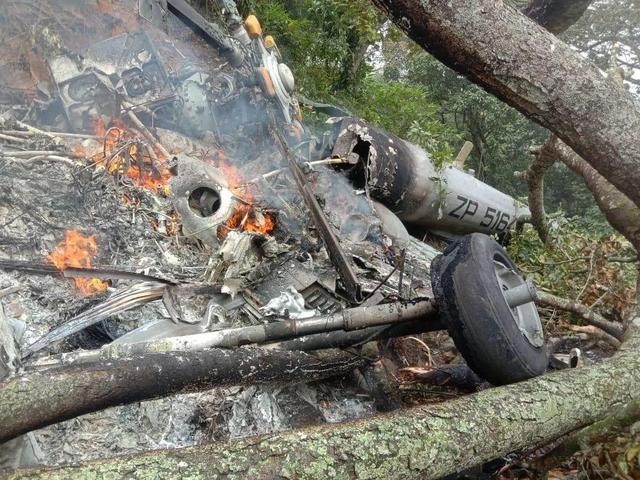印度国防参谋长在坠机事故中身亡