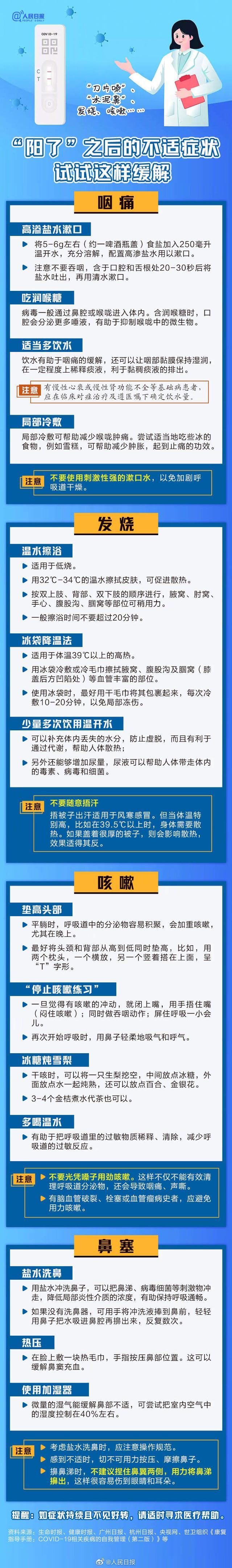 阳了如何缓解症状带来的不适 盐水漱口洗鼻局部冷敷