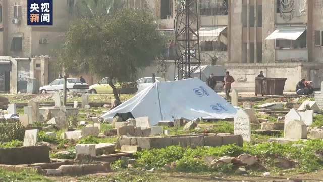 叙利亚阿勒颇受灾严重 房屋大面积受损