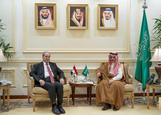 沙特外交大臣会见叙外长：在打击恐怖主义方面加强合作