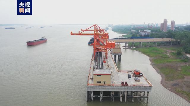 江西首座万吨级码头建成 大幅提升九江区域航运规模