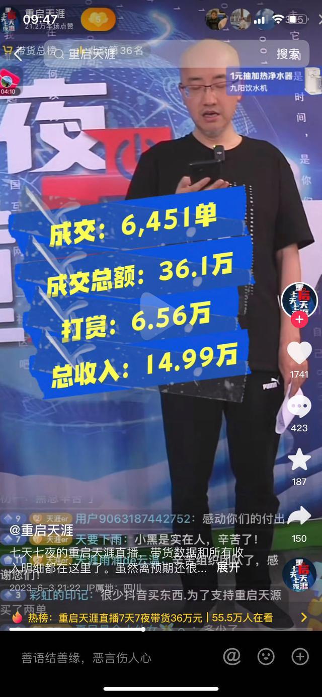 重启天涯第一步失败 含打赏收入在内的利润仅为14.99万元