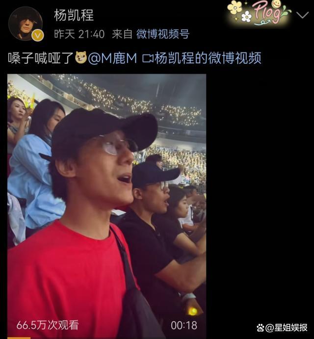 鹿晗北京演唱会好热闹！罗一舟现身化身低调迷弟，多位圈内同行现身演唱会