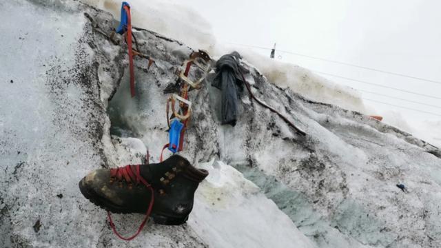 瑞士冰川融化发现登山者遗骸，甚至还找到一架飞机
