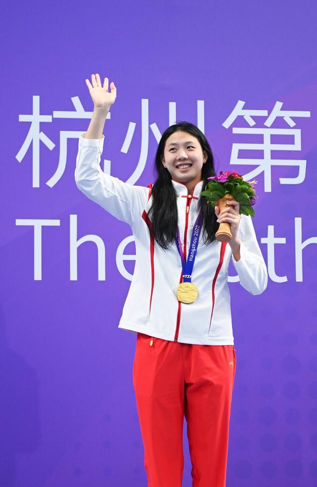 唐钱婷夺得50米蛙泳冠军 成绩为29秒96