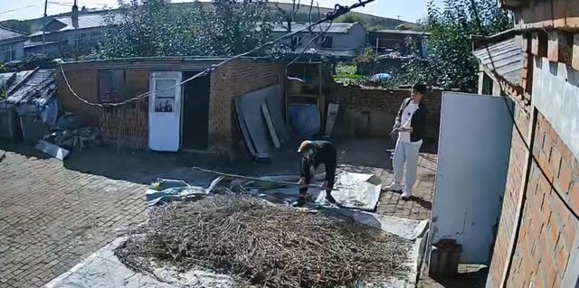 小伙被砸头躲奶奶怀里哭 奶奶：有哄你的功夫我都干完活儿了