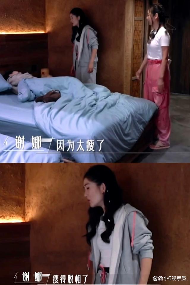 谢娜说杨紫瘦得脱相了，苏有朋则戏称杨紫可以改名为杨纸
