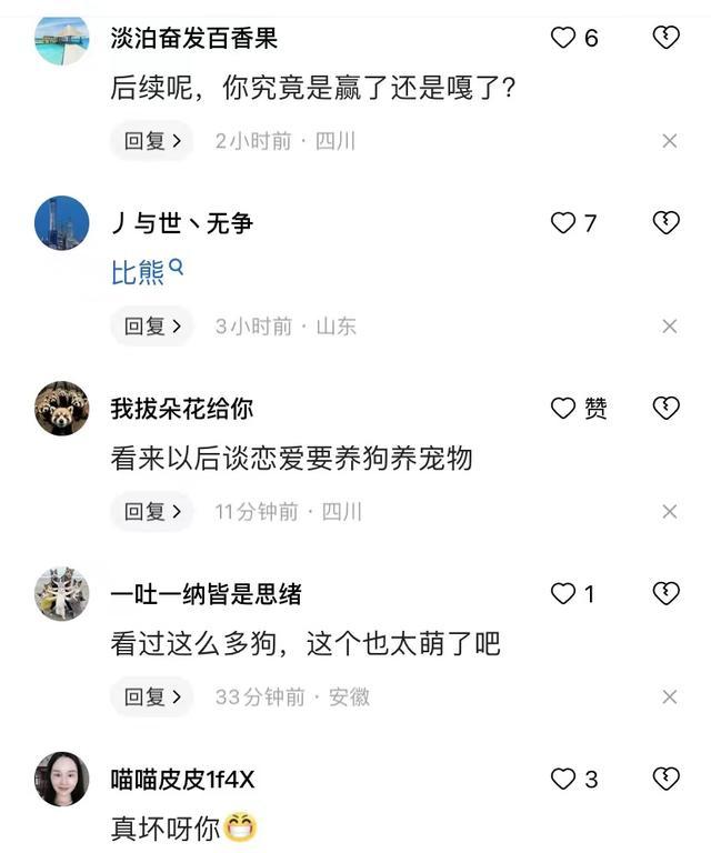 男子和女友吵架半夜把狗偷走，网友：挟天子以令诸侯，你赢定了！