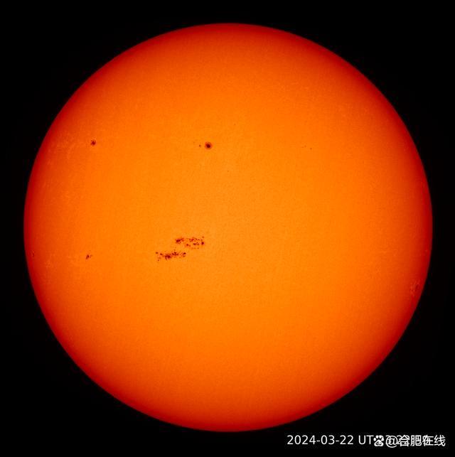 记者拍到引发地磁暴的太阳黑子,地球将迎来中到大地磁暴