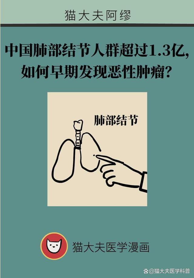 中国肺结节人群超1.3亿且越来越年轻，如何早期发现恶性肿瘤？