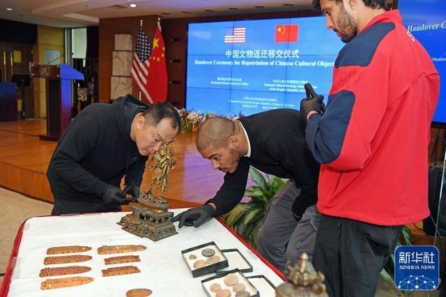 中国接收美国返还38件文物 中美文物保护合作成果显著！