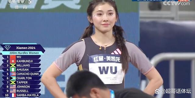 吴艳妮13秒04刷新个人赛季最好成绩 钻石联赛首秀展实力