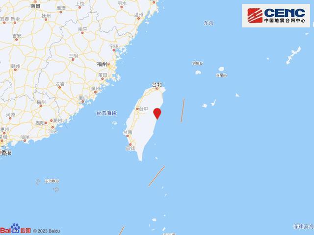 台湾4.9级左右地震
