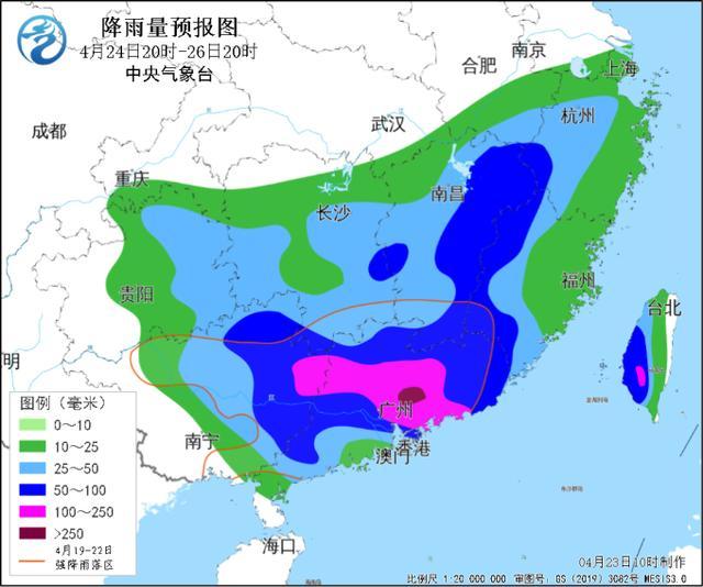广东遇近十年同期最强暴雨