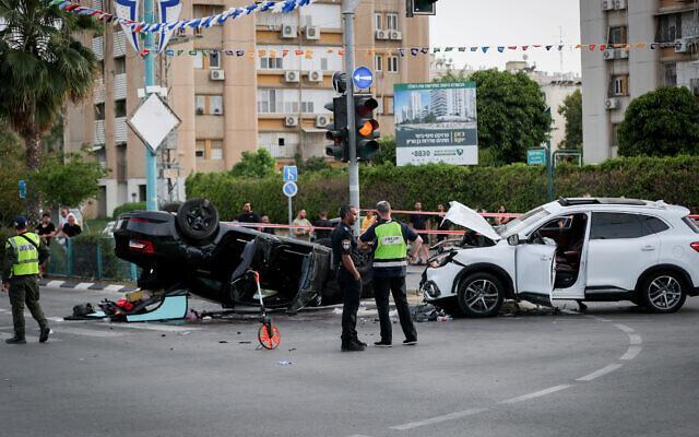 以色列国安部长疑因闯红灯出车祸