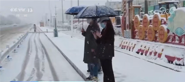 河北多地降雪一夜返冬 暴雪橙警与大风雷电齐发