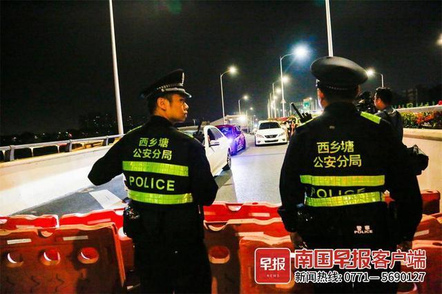 “炸街”扰民？广西南宁警方凌晨围堵大量鬼火少年