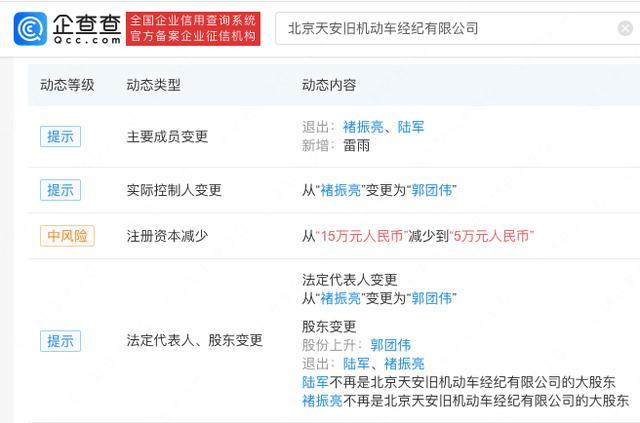 周鸿祎迈巴赫买家退出名下公司 二手车大佬卸任引热议