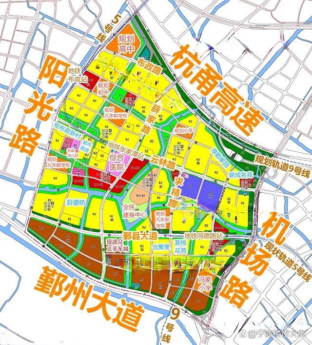 批前公示！涉及宁波7所学校、1所综合医院和大片住宅